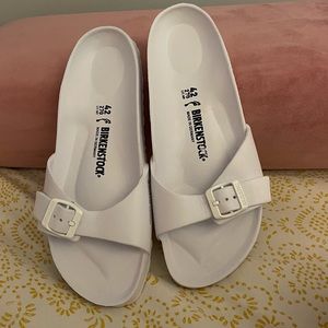 White Birkenstock Madrid Eva 42